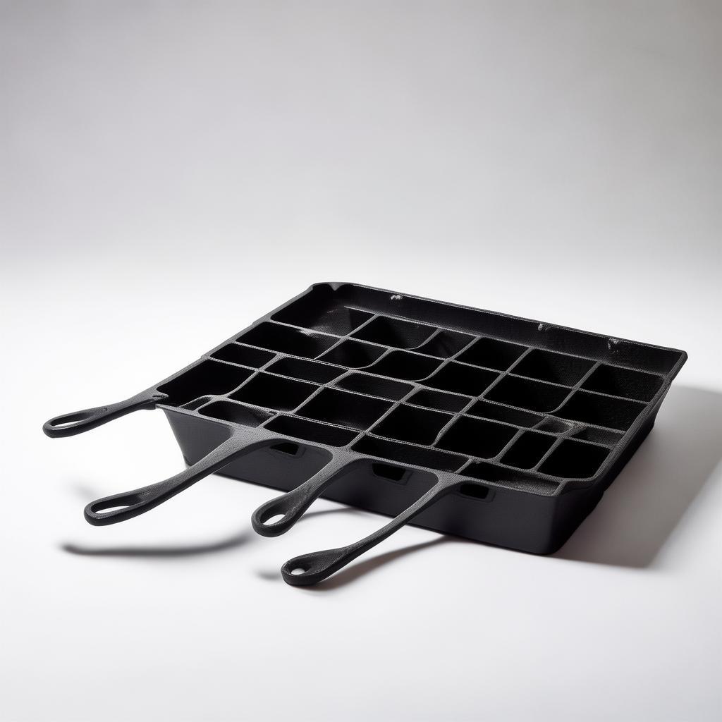 Coated Cast Iron Pans