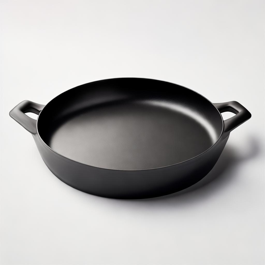 Frying Pan With Two Handles