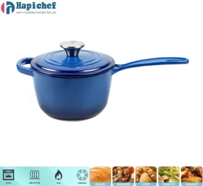 Enamel Casserole Cast Iron Pot