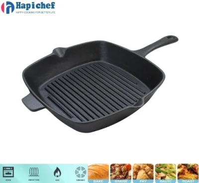 Pre Seasoned Grill Pan