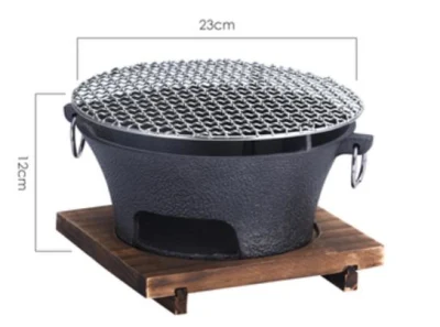 Cast Iron Gas Barbecue Grill