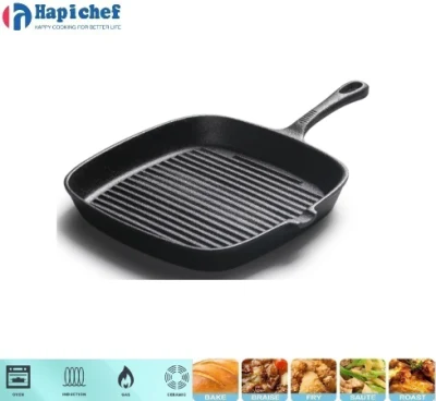 Pre Seasoned Cast Iron Pizza Pan
