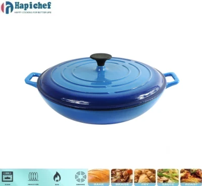 Cuisinart Round Cast Iron Casserole Dish