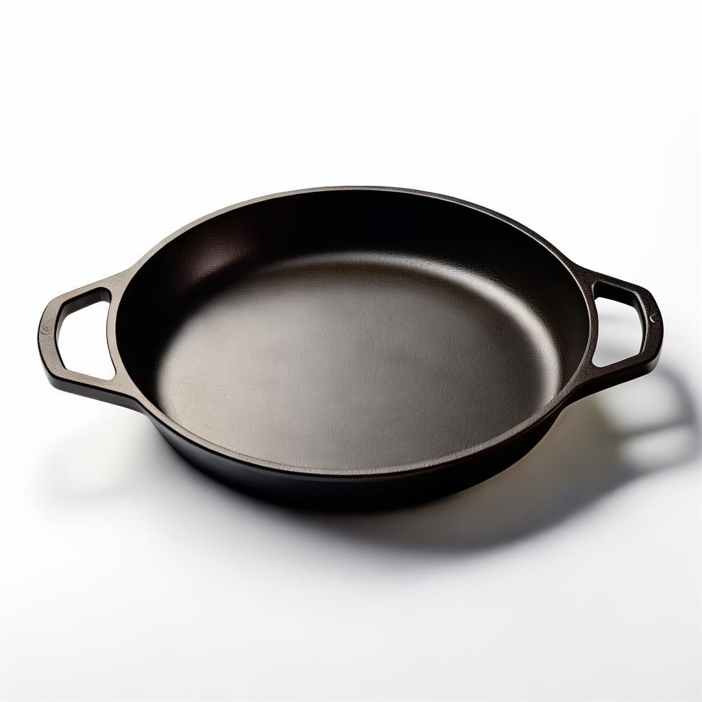 Cuisinart Oval Cast Iron Casserole Matte Grey 7 Qt