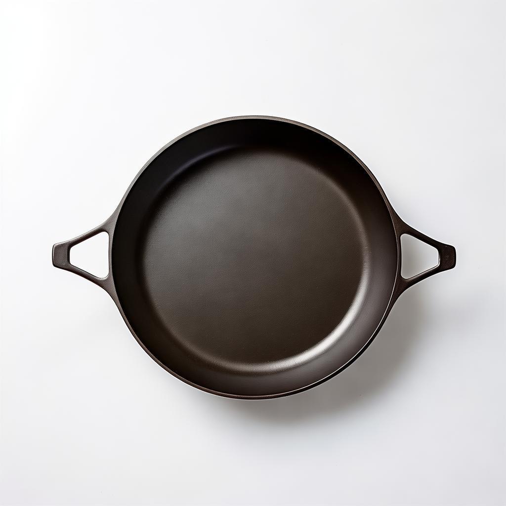 Smooth Surface Cast Iron Pan