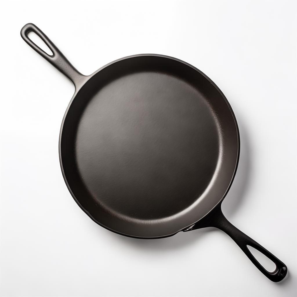 Grill With Cast Iron Pan