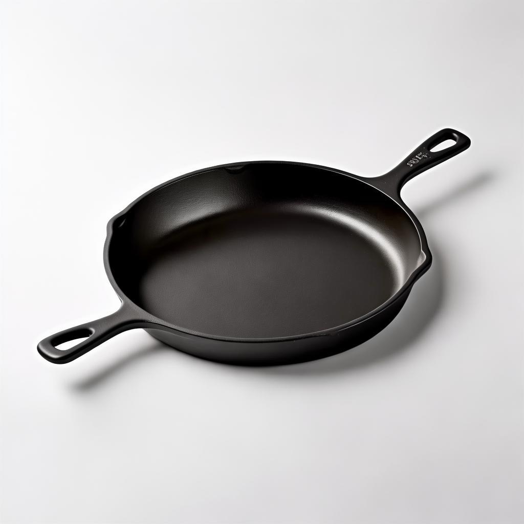 Grill With Cast Iron Pan
