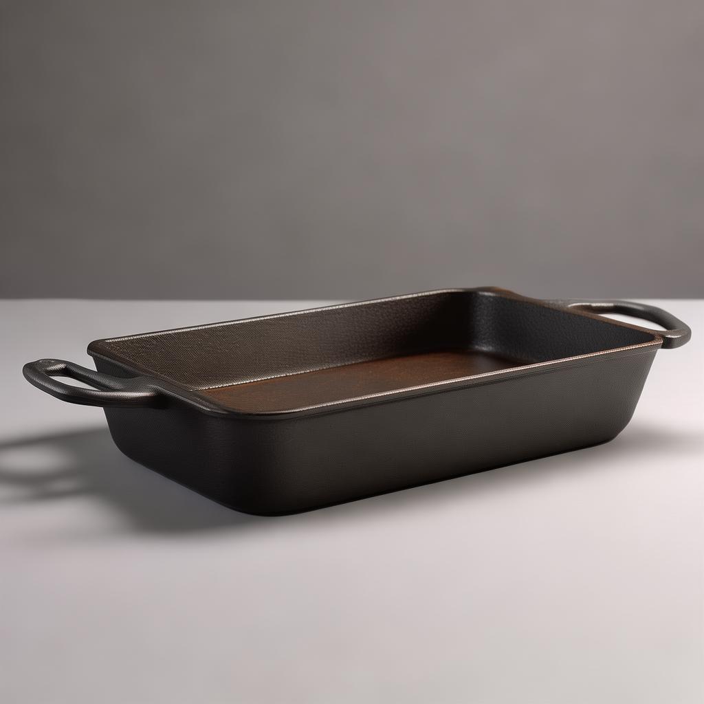 Vintage Oval Cast Iron Dutch Oven