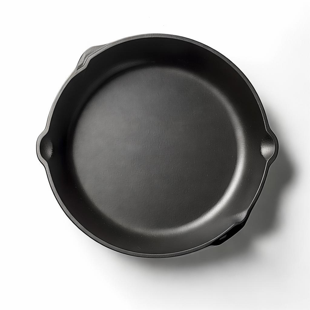 Shallow Cast Iron Casserole Pan