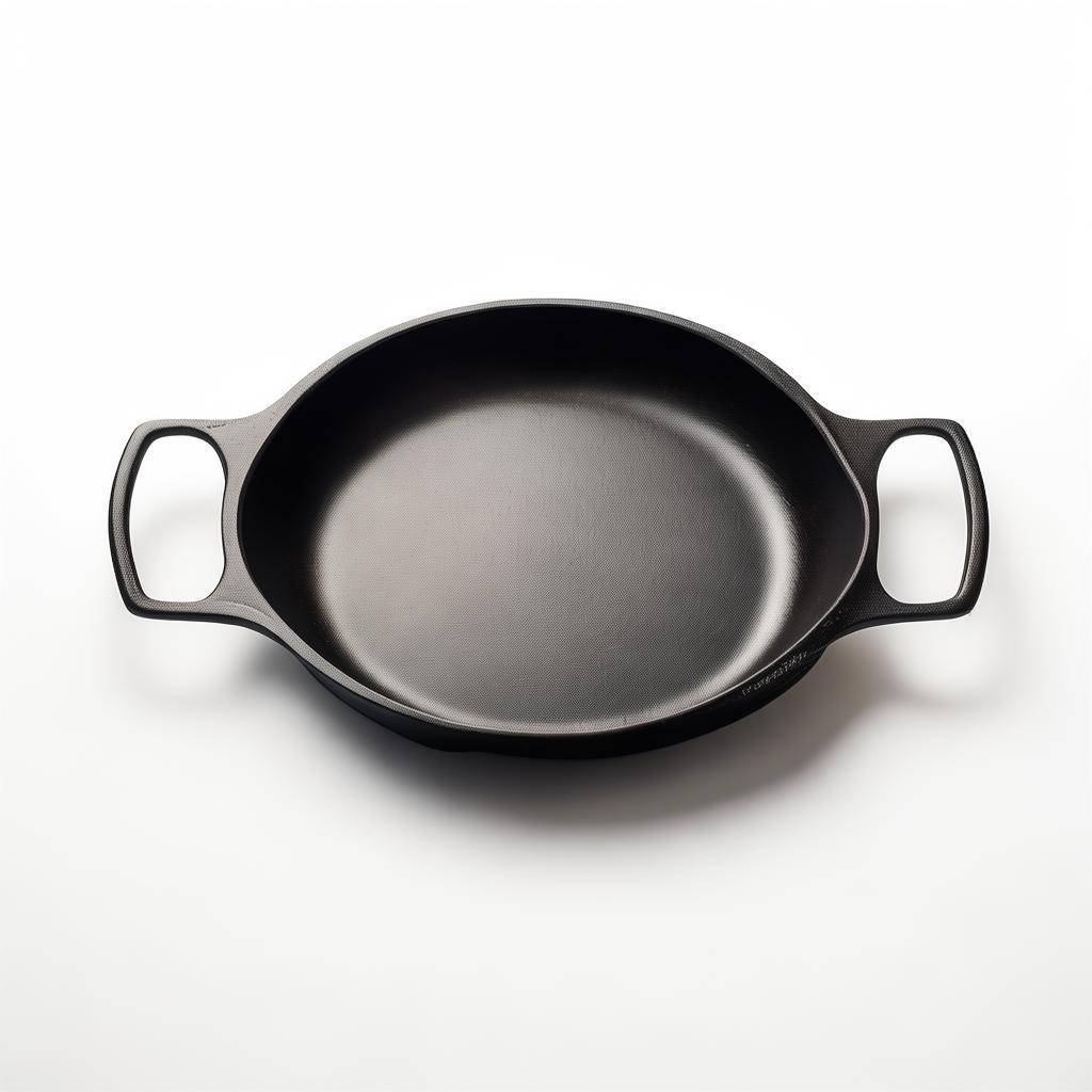 Cast Iron Pan With Grill Marks
